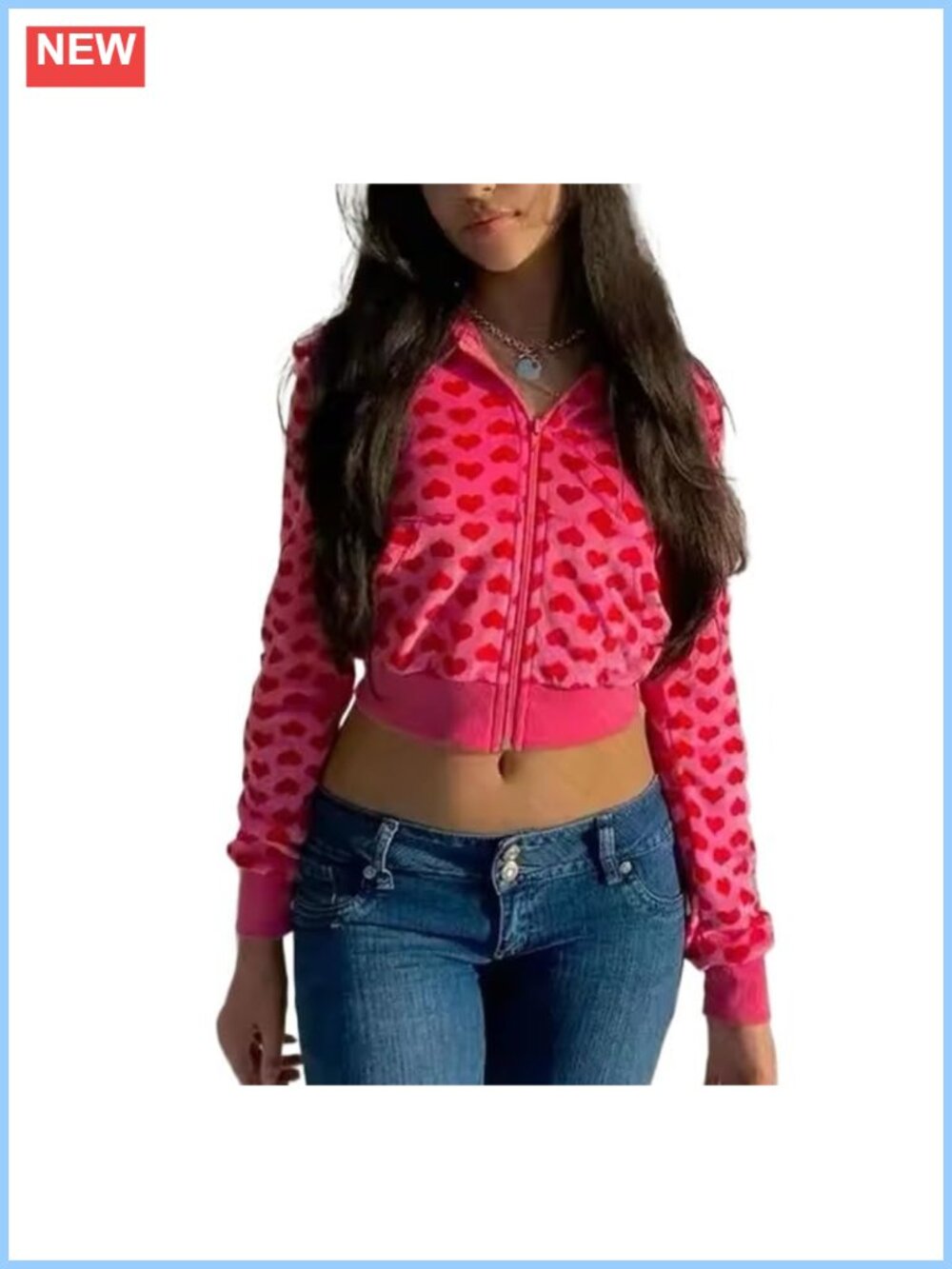 Women's Cropped Zip Up Hoodie Lightweight Cardigan Slim Fit Long Sleeve
